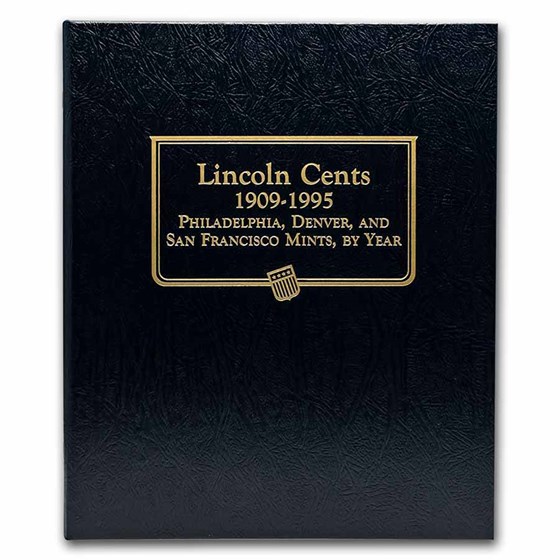 Whitman Coin Album #9112 - Lincoln Cents 1909-1995 Whitman Coin Album #9112 - Lincoln Cents 1909-1995