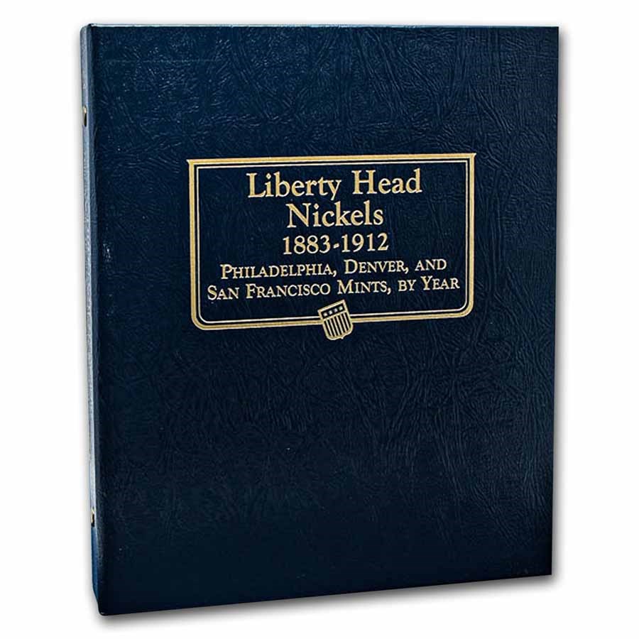 Whitman Coin Album #9114 - Liberty Head Nickels 1883-1912