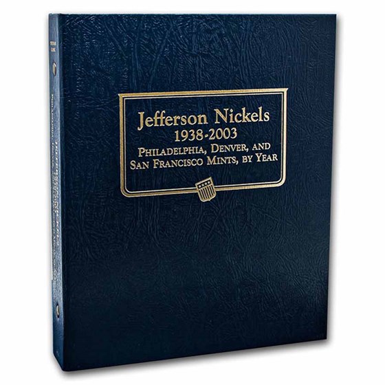 Whitman Coin Album #9116 - Jefferson Nickels 1938-2003 Whitman Coin Album #9116 - Jefferson Nickels 1938-2003