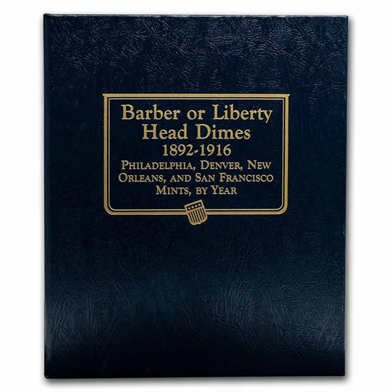 Whitman Coin Album #9117 - Liberty Head Dimes 1892-1916 Whitman Coin Album #9117 - Liberty Head Dimes 1892-1916