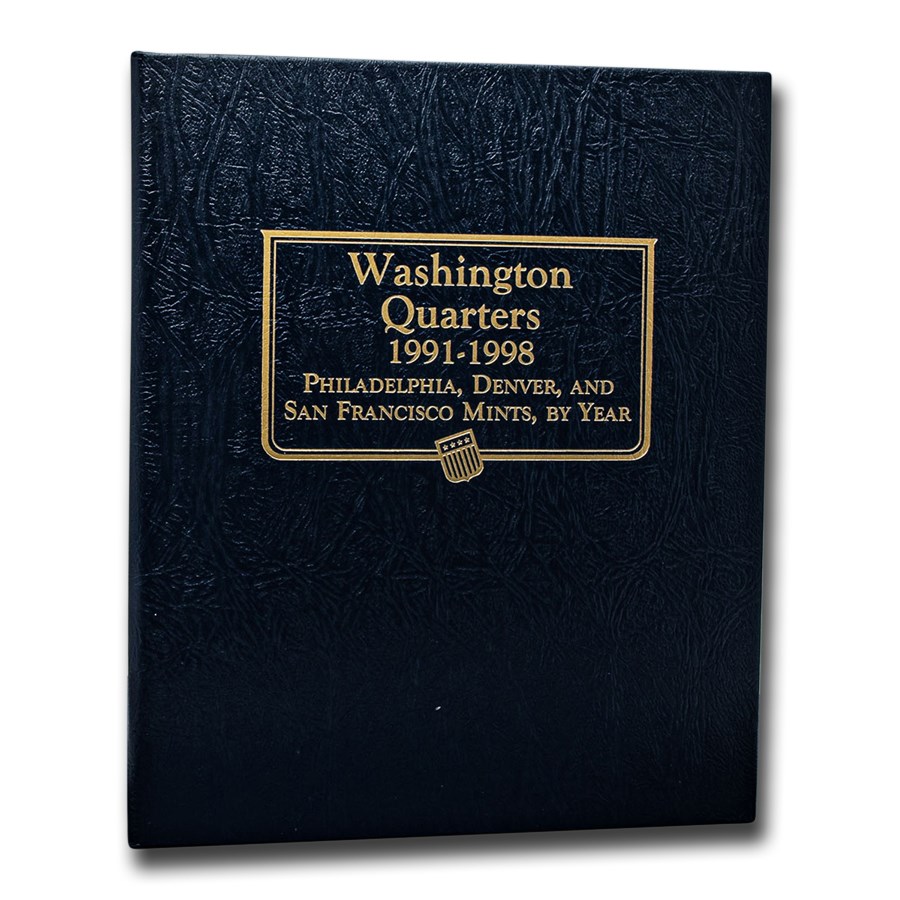 Whitman Coin Album #9123 - Washington Quarter 1991-1998