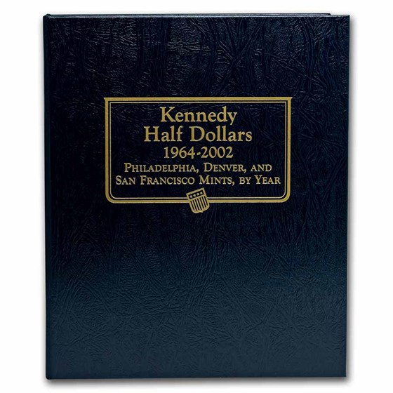 Whitman Coin Album #9127 - Kennedy Half Dollars 1964-2002 Whitman Coin Album #9127 - Kennedy Half Dollars 1964-2002