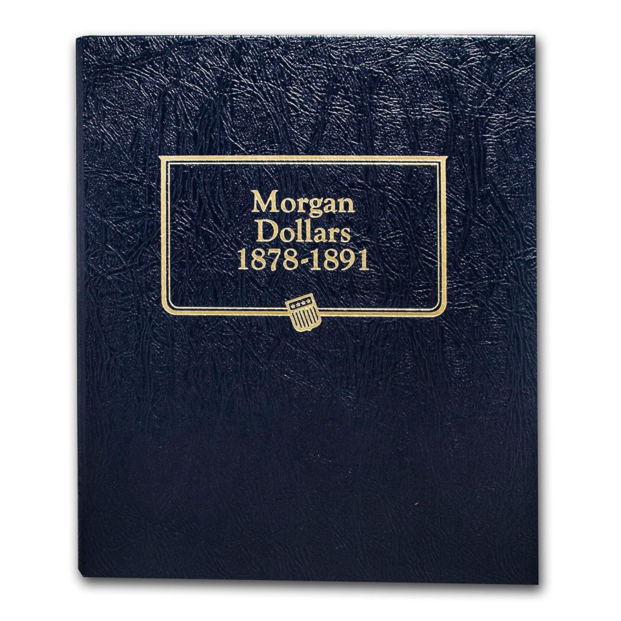Whitman Coin Album #9128 - Morgan Dollars Vol 1 - 1878-1891