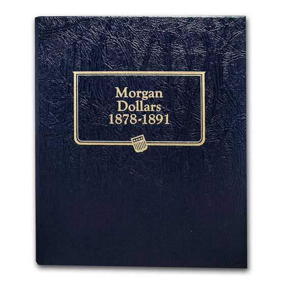 Whitman Coin Album #9128 - Morgan Dollars Vol 1 - 1878-1891 Whitman Coin Album #9128 - Morgan Dollars Vol 1 - 1878-1891