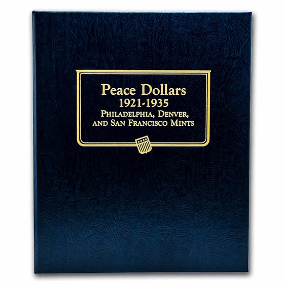 Whitman Coin Album #9130 - Peace Dollars 1921-1935 Whitman Coin Album #9130 - Peace Dollars 1921-1935