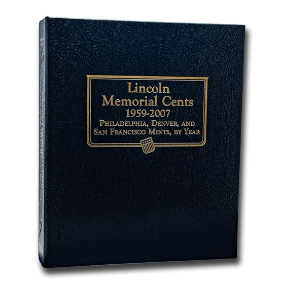 Whitman Coin Album #9141 - Lincoln Memorial Cents 1959-2007 Whitman Coin Album #9141 - Lincoln Memorial Cents 1959-2007
