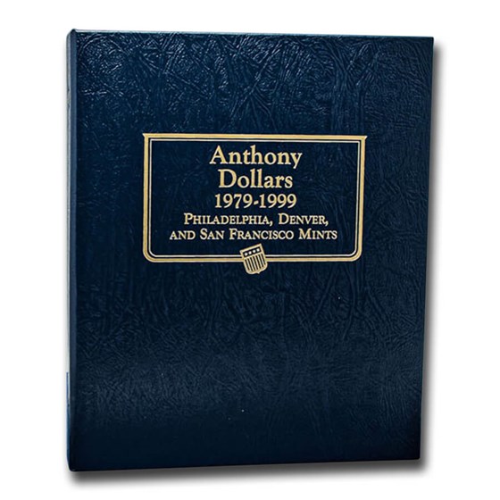 Whitman Coin Album #9149 - Susan B. Anthony Dollars 1979-1999