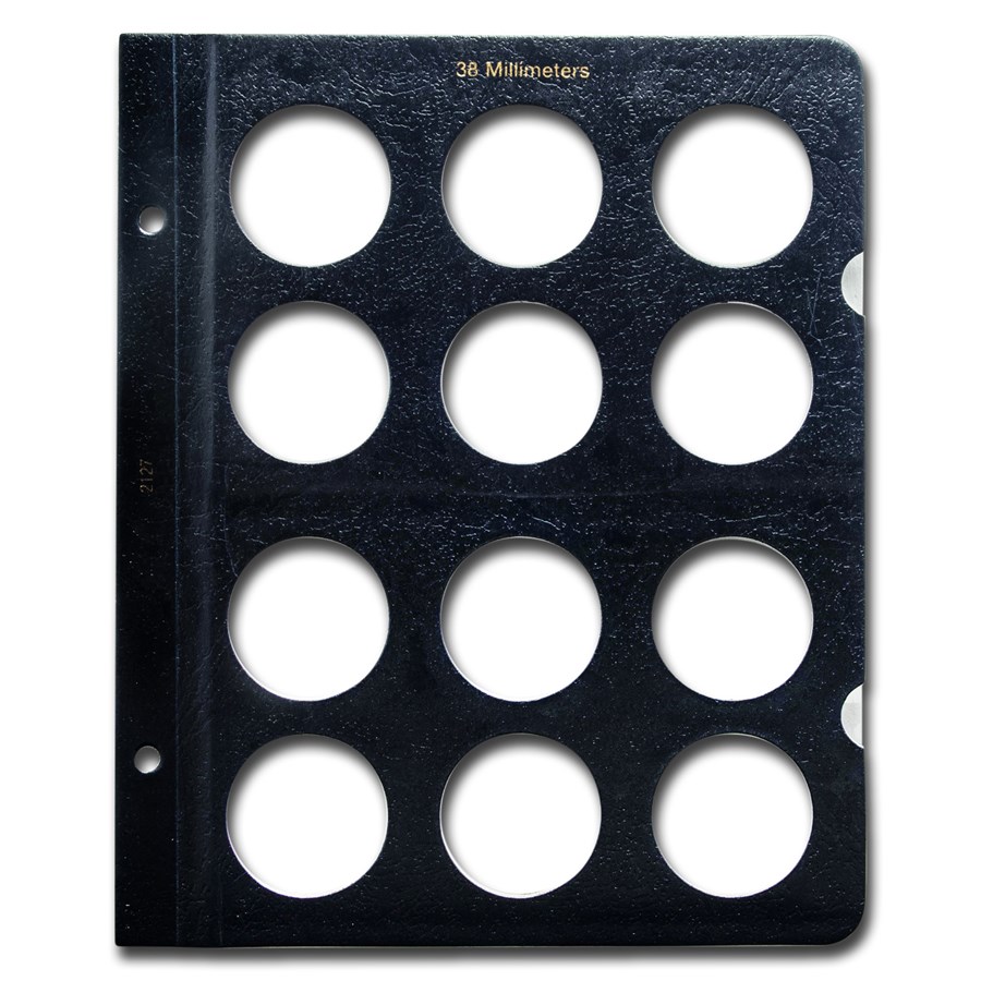 Whitman Coin Page - 38 mm