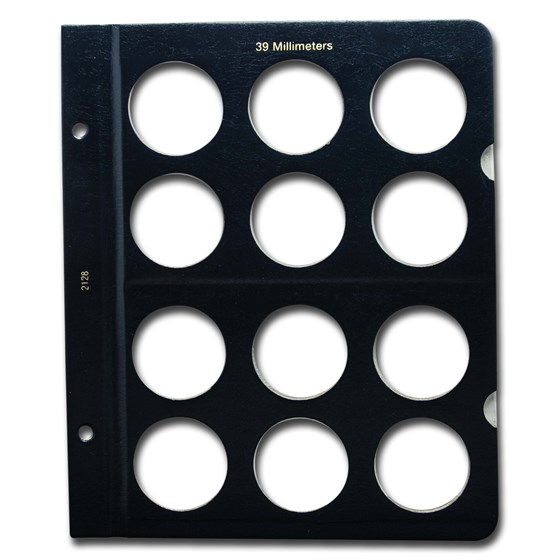 Whitman Coin Page - 39 mm Whitman Coin Page - 39 mm
