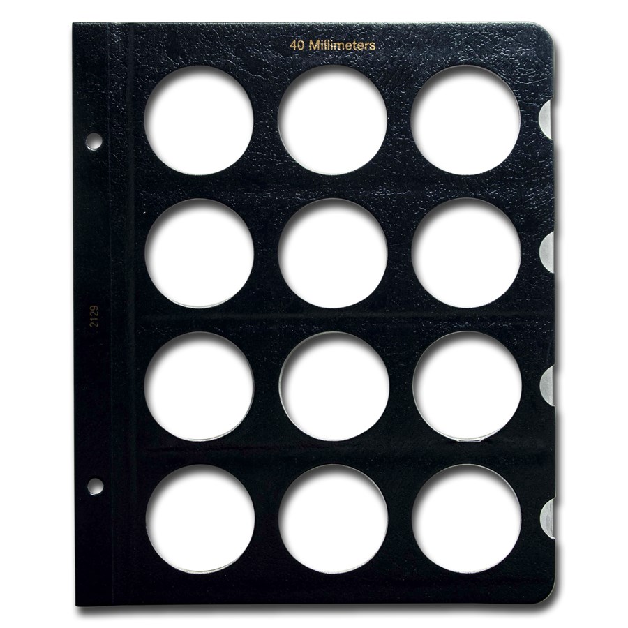 Whitman Coin Page - 40 mm