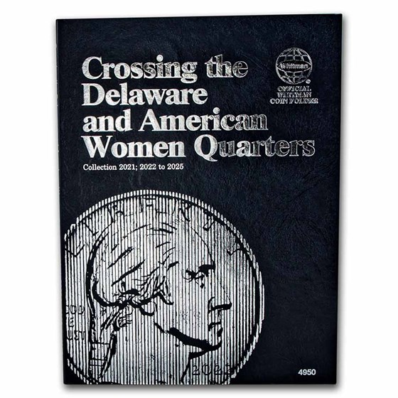 Whitman Folder #4950- Crossing Delaware & American Women Quarters