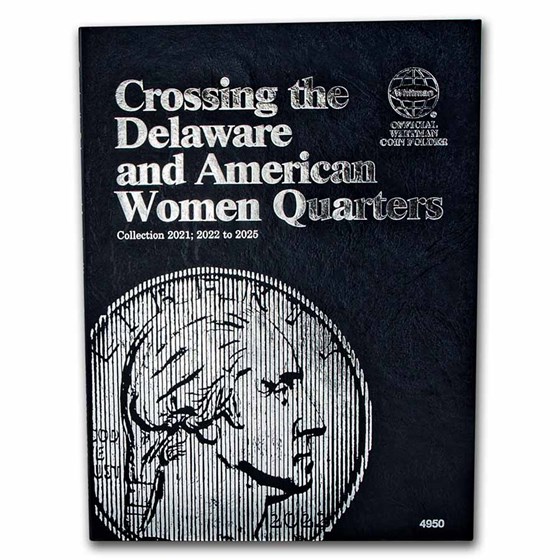 Whitman Folder #4950- Crossing Delaware & American Women Quarters Whitman Folder #4950- Crossing Delaware & American Women Quarters