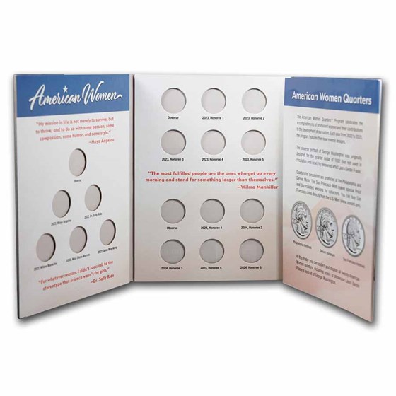 Buy Whitman Folder 4988 American Women Quarters 20222025 APMEX