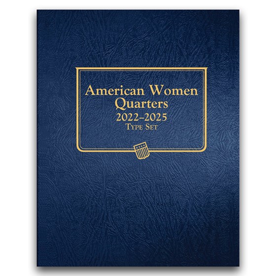 Whitman Folder #5150 - American Women Quarters 2022-2025 Type Set