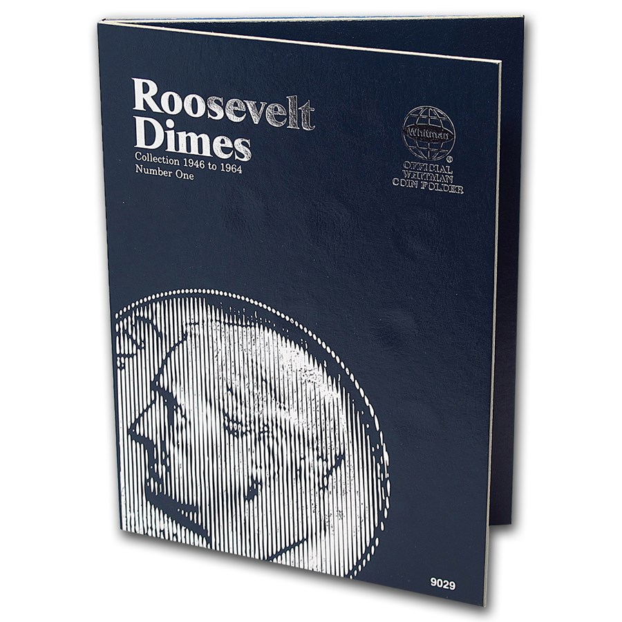 Whitman Folder #9029 - Roosevelt Dimes #1 - 1946-1964