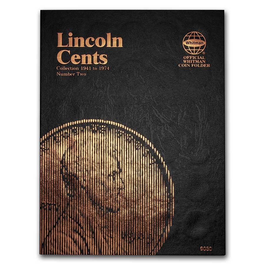 Whitman Folder #9030 -Lincoln Cents #2 - 1941-1974