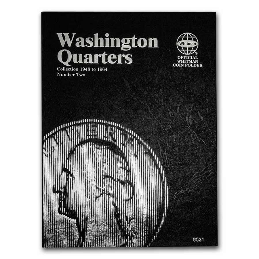 Whitman Folder #9031 - Washington Quarters #2 -1948-1964