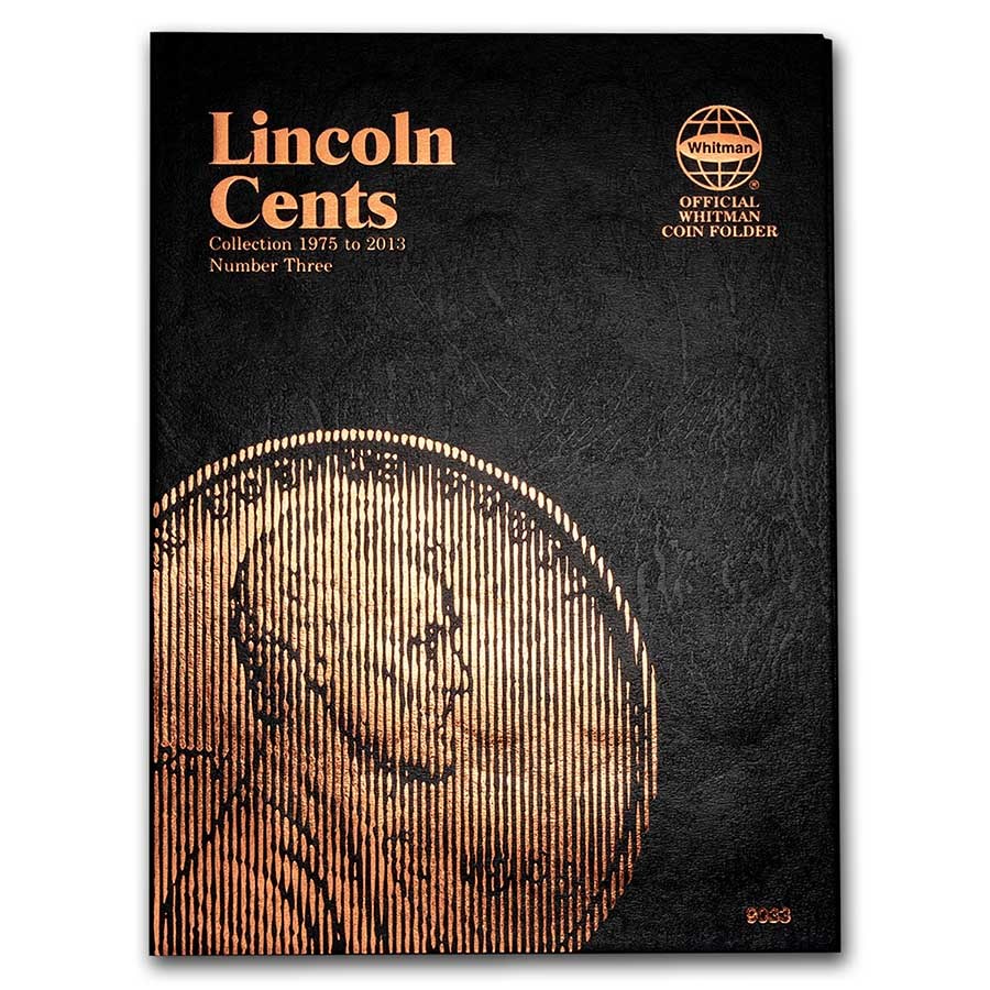 Whitman Folder #9033 -Lincoln Cents #3 - 1975-2013
