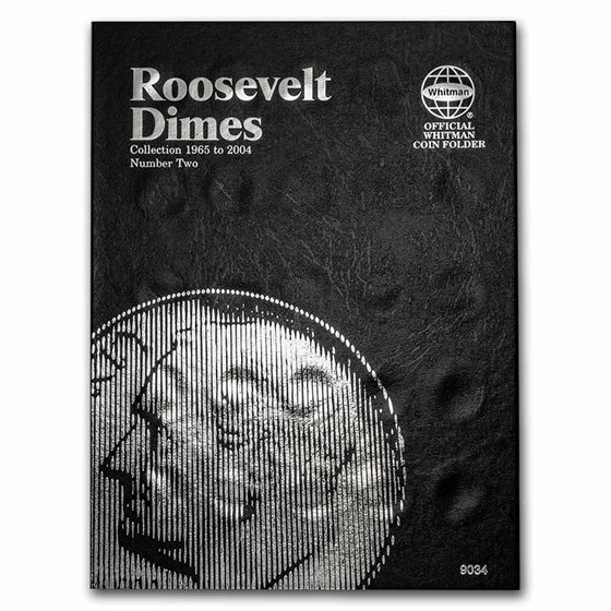 Whitman Folder #9034 - Roosevelt Dimes #2 - 1965-2004 Whitman Folder #9034 - Roosevelt Dimes #2 - 1965-2004