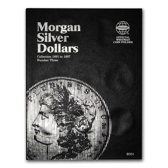 Whitman Folder #9084 - Morgan Silver Dollar #3 - 1891-1897 Whitman Folder #9084 - Morgan Silver Dollar #3 - 1891-1897