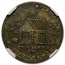 William Henry Harrison 1840 Presidential Campaign Medal AU-53 NGC