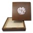 Wood Box- 1 oz Silver Armenia 500 Drams Noah’s Ark 500 (Empty)