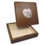 Wood Box- 1 oz Silver Armenia 500 Drams Noah’s Ark 500 (Empty)