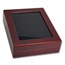 Wooden Box Glass-Top Presentation Box - Large Slab (NGC)