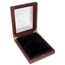 Wooden Box Glass-Top Presentation Box - Large Slab (PCGS)