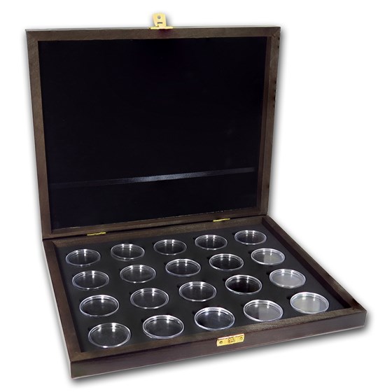 Wooden Presentation Box - Canada 1 oz Silver Maple Leaf Series Wooden Presentation Box - Canada 1 oz Silver Maple Leaf Series