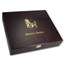 Wooden Presentation Box - GB 10 oz Silver Queen's Beasts Series