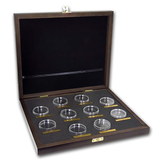 Wooden Presentation Box - GB 2 oz Silver Queen's Beasts Series Wooden Presentation Box - GB 2 oz Silver Queen's Beasts Series