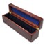 Wooden Slab Storage Box - 25 Slabs (Mahogany Finish)