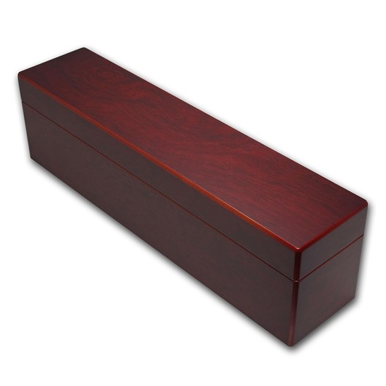 Wooden Slab Storage Box - 25 Slabs (Mahogany Finish) Wooden Slab Storage Box - 25 Slabs (Mahogany Finish)