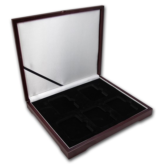 Wooden Slab Storage Box - Five Slab (Imperfect) Wooden Slab Storage Box - Five Slab (Imperfect)