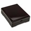 Wooden Slab Storage Box - Single Slab (Dark Mahogany Hi-Gloss)