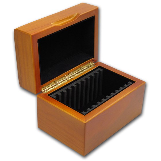 Wooden Slab Storage Box - Ten Slab (Cedar) Wooden Slab Storage Box - Ten Slab (Cedar)