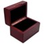 Wooden Slab Storage Box - Ten Slab (Dark Mahogany)