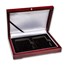 Wooden Slab Storage Box - Two Slab (Sedona Red)
