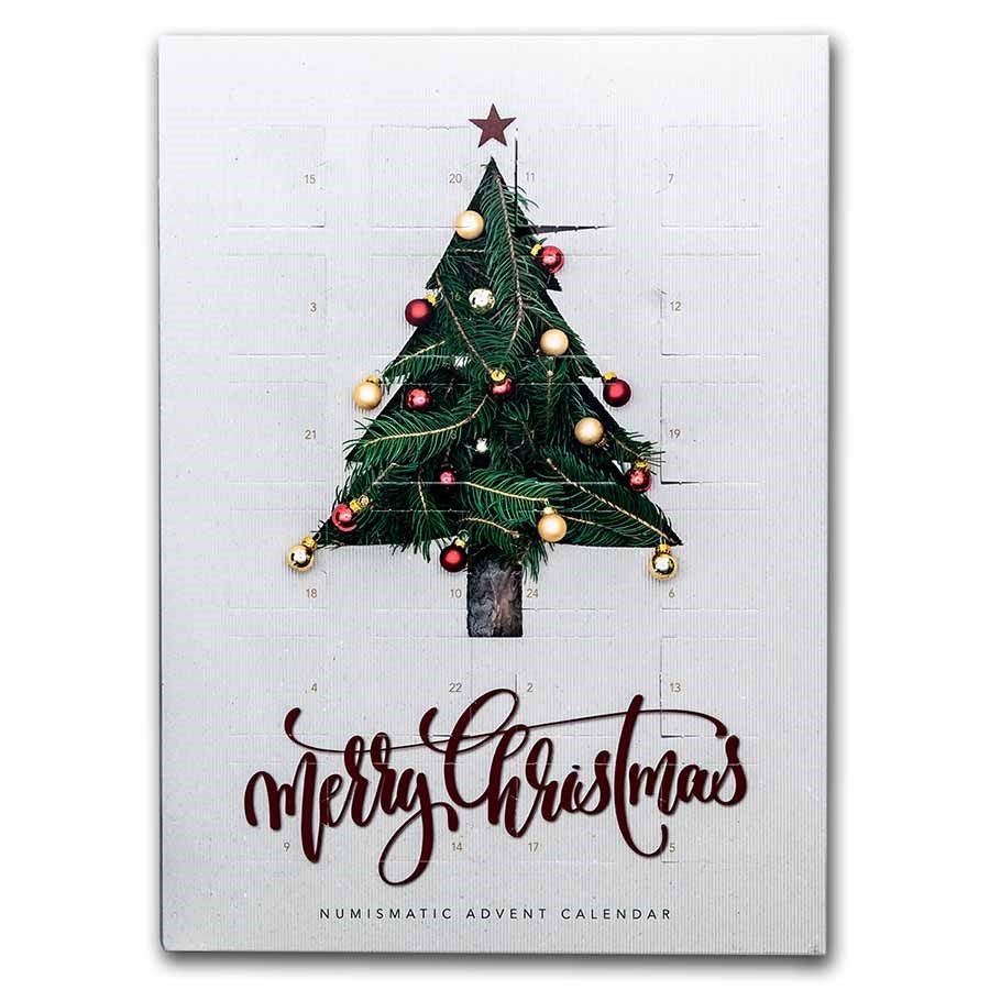 Buy World Numismatic Advent Calendar 24 World Coins APMEX