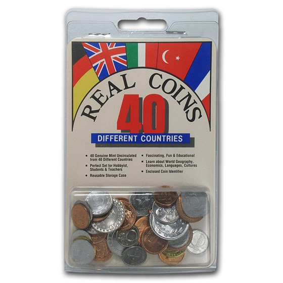 World Set 40-Coins of 40 Countries World Set 40-Coins of 40 Countries