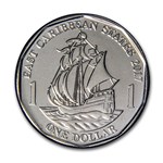 World Ship Collection 12 Coins from Around the World