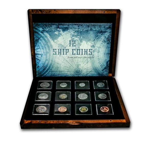 World Ship Collection 12 Coins from Around the World World Ship Collection 12 Coins from Around the World