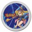 Yu-Gi-Oh! 2022 Niue 2-Coin Ag Color Set - Max/Dark Magician Girl