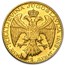 Yugoslavia Gold Dukat Alexander I Dtls Bird/Corn (1931-1933) AU